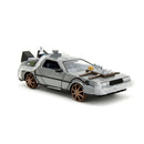 Jada Toys Back to the Future Part III Delorean 1:24 Diecast Vehicle (with Lights)