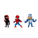 Jada Toys Marvel Comics Spider Man 2.5" MetalFig 3 Pack
