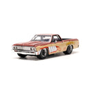 Jada Toys Looney Tunes Chevy El Camino with Tassie Devil 1:24 Scale Diecast Vehicle