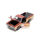 Jada Toys Looney Tunes Chevy El Camino with Tassie Devil 1:24 Scale Diecast Vehicle