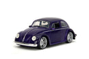 Jada Toys Wednesday (TV) VW Beetle (with Wednesday) 1:24 Scale Diecast Vehicle