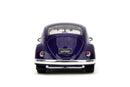 Jada Toys Wednesday (TV) VW Beetle (with Wednesday) 1:24 Scale Diecast Vehicle