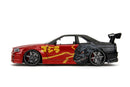 Jada Toys Godzilla Nissan GTR 1:24 Scale Diecast Vehicle