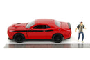 Jada Toys The Walking Dead Glenn with 2015 Dodge Challenger 1:24 Scale Diecast Vehicle Set