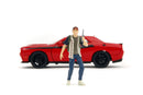 Jada Toys The Walking Dead Glenn with 2015 Dodge Challenger 1:24 Scale Diecast Vehicle Set