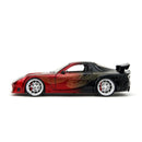 Jada Toys Pink Slips 1995 Mazda RX 7 Widebody 1:24 Scale Diecast Vehicle