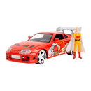 Jada Toys One Punch Man Saitama with 1995 Toyota Supra V2 1:24 Scale Diecast Vehicle