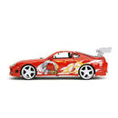 Jada Toys One Punch Man Saitama with 1995 Toyota Supra V2 1:24 Scale Diecast Vehicle