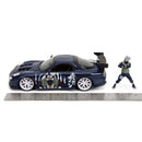 Jada Toys Naruto Kakashi with 1993 Mazda RX 7 V2 1:24 Scale Diecast Vehicle