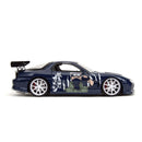 Jada Toys Naruto Kakashi with 1993 Mazda RX 7 V2 1:24 Scale Diecast Vehicle