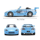 Jada Toys Fast & Furious 2001 Honda S2000 1:32 Scale Diecast Vehicle (Blue Remix)