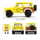 Jada Toys Spongebob Squarepants 1972 Ford Bronco (with Spongebob) 1:24 Scale Diecast Vehicle