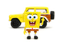 Jada Toys Spongebob Squarepants 1972 Ford Bronco (with Spongebob) 1:24 Scale Diecast Vehicle