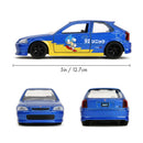 Jada Toys Sonic The Hedgehog 1:32 Honda Civic Type R Diecast Vehicle