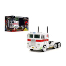 Jada Toys Hollywood Rides Optimus Prime X Ghostbusters Ecto 1 Mash up 1:24 Scale Diecast Vehicle