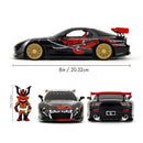 Jada Toys Lab Monkeys 1:24 Mazda RX 7 Diecast Vehicle with SARU 3.25" Figure