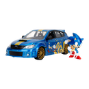 Jada Toys Sonic the Hedgehog Subaru STI with Sonic Figure 1:24 Scale Diecast Vehicle