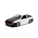 Jada Toys JDM Tuners 1986 Toyota Trueno AE86 1:24 Scale Diecast Vehicle