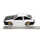 Jada Toys JDM Tuners 1986 Toyota Trueno AE86 1:24 Scale Diecast Vehicle