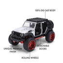 Jada Toys Pink Slips 2023 Jeep Wrangler 1:12 Scale Diecast Vehicle