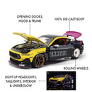 Jada Toys Big Time Muscle Ben Hobson 2024 Ford Mustang RTR Racing 1:24 Scale Diecast Vehicle