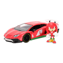 Jada Toys Sonic the Hedgehog Lamborghini Aventador SV 1:24 Scale Diecast Vehicle (with Figure)
