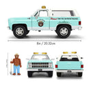 Jada Toys Smokey Bear 1980 Chevrolet Blazer 1:24 Scale Diecast Vehicle (with Figure)