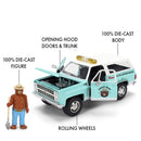 Jada Toys Smokey Bear 1980 Chevrolet Blazer 1:24 Scale Diecast Vehicle (with Figure)