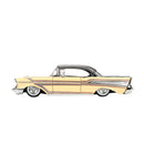 Jada Toys Big Time Muscle 1957 Chevy Bel Air 1:24 Scale Diecast Vehicle