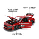 Jada Toys Big Time Muscle 2024 Ford Mustang Dark Horse 1:24 Scale Diecast Vehicle