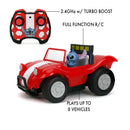 Jada Toys Lilo & Stitch Stitch in Red Buggy 1:24 Scale Remote Control Car
