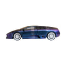 Jada Toys Pink Slips 1:24 Lamborghini LP640 (Blue) Diecast Vehicle