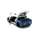 Jada Toys Big Time Muscle 2020 Chevrolet Corvette Stingray 1:24 Scale Diecast Vehicle