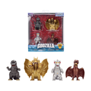 Jada Toys Godzilla Toho 2.5" Metalfigs 4 Pack