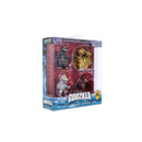 Jada Toys Godzilla Toho 2.5" Metalfigs 4 Pack