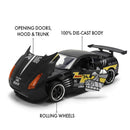 Jada Toys Godzilla 2009 Nissan GT R R35 Ben Sopra 1:24 Scale Diecast Vehicle