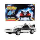 Jada Toys Back to the Future Delorean (Chrome) 1:24 Scale Diecast Vehicle