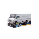 Jada Toys Back to the Future Delorean (Frosted) 1:32 Scale Vehicle with Truck Box (SDCC Exclusive)