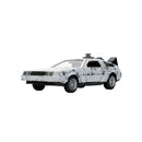 Jada Toys Back to the Future Delorean (Frosted) 1:32 Scale Vehicle with Truck Box (SDCC Exclusive)