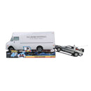 Jada Toys Back to the Future Delorean 1:24 Scale Vehicle with Truck Box (SDCC Exclusive)