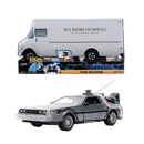 Jada Toys Back to the Future Delorean 1:24 Scale Vehicle with Truck Box (SDCC Exclusive)