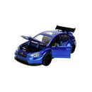 Jada Toys JDM Tuners 2016 Subaru WRX STi (Candy Blue) 1:24 Scale Diecast Vehicle