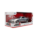 Jada Toys JDM Tuners 1995 Toyota Supra (Silver) 1:24 Scale Diecast Vehicle