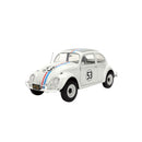 Jada Toys Herbie the Lovebug VW Beetle (with Wheel Rack) 1:24 Scale Diecast Vehicle