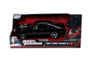 Jada Toys Fast & Furious Dom's 1970 Dodge Charger 1:24 Scale Remote Control Car