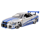 Jada Toys Fast & Furious '02 Nissan Skyline GT R 1:24 Scale Hollywood Ride