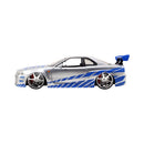 Jada Toys Fast & Furious '02 Nissan Skyline GT R 1:24 Scale Hollywood Ride