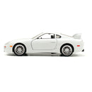 Jada Toys Fast & Furious 1995 Toyota Supra White 1:32 Scale Hollywood Ride
