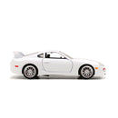 Jada Toys Fast & Furious 1995 Toyota Supra White 1:32 Scale Hollywood Ride