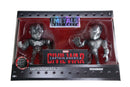Jada Toys Captain America 3: Civil War Iron Man & Captain America US Exclusive 4" Bare Metal 2 Pk